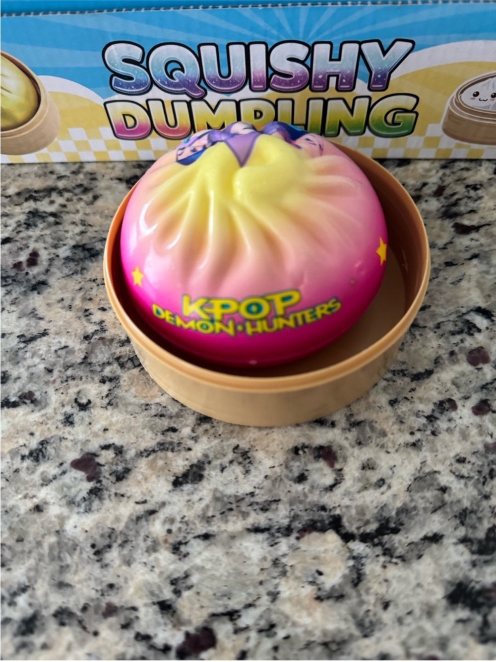 KPOP Demon Hunters Slow Rising Dumpling Squishy Toy - Picture 5 of 7